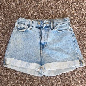 BDG 24W mom high rise denim shorts